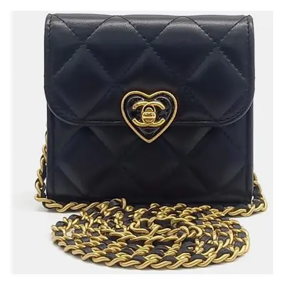 Chanel Mini Heart Chain Crossbody Bag