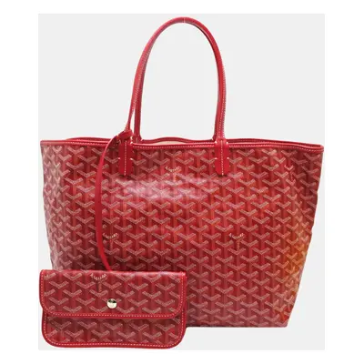 Goyard Red Saint Louis Pm Tote Bag