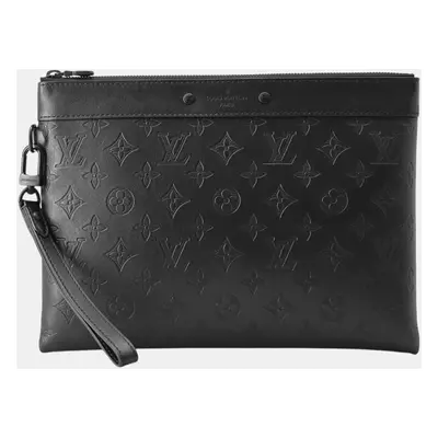 Louis Vuitton Noir Monogram Shadow Pochette To Go bag