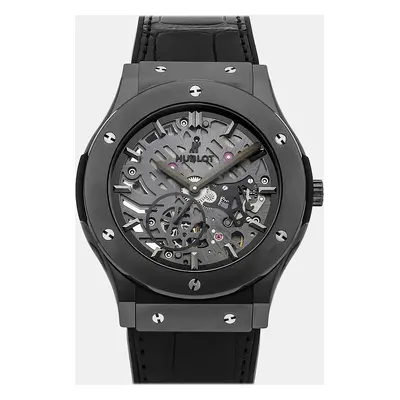 Hublot Skeleton Ceramic Classic Fusion 515.CM.0140.LR Manual Winding Men's Wristwatch mm