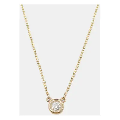 Tiffany & Co. 18K Pink Gold Diamonds By The Yard Necklace