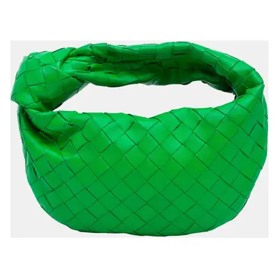 Bottega Veneta Green Mini Nappa Intrecciato Jodie