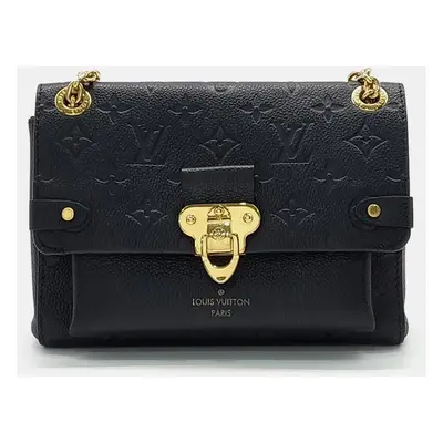 Louis Vuitton Black Leather Empreinte Bavin BB Bag