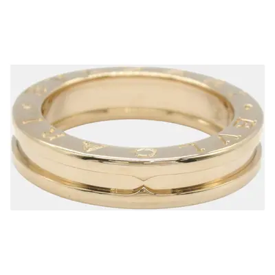 Bvlgari 18K Rose Gold B.Zero1 Band Ring EU