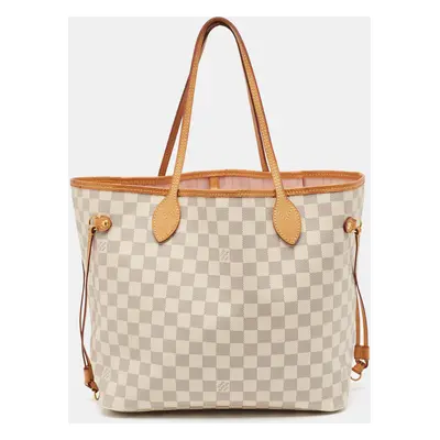 Louis Vuitton Damier Azur Canvas Neverfull MM Bag