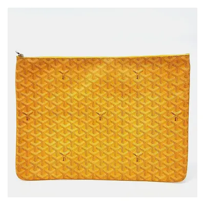 Goyard Yellow PVC Senna GM bag