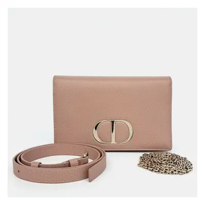 Dior Pink Leather Montaine 2-in-1 Pouch Bag