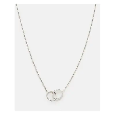 Cartier Love Interlocking Loops 18k White Gold Necklace