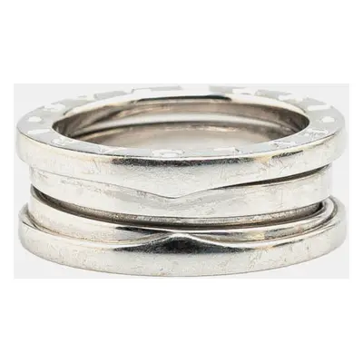 Bvlgari 18K White Gold B.Zero1 Two Band Ring