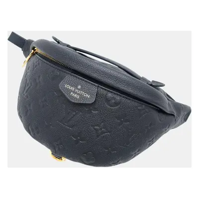 Louis Vuitton Black Leather Monogram Empreinte Bum Bag