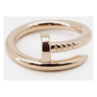 Cartier 18K Rose Gold Juste Un Clou Ring EU