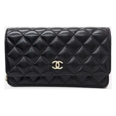 Chanel Lambskin WOC Mini Crossbody Bag