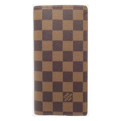 Louis Vuitton Brown Canvas Damier Canvas Wallet