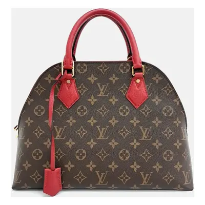 Louis Vuitton Brown Coated Canvas Louis Vuitton Alma BB Bag