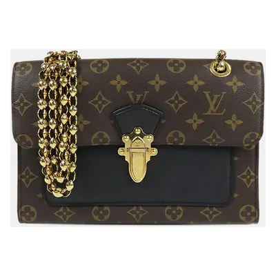 Louis Vuitton Black Brown Monogram Victoire