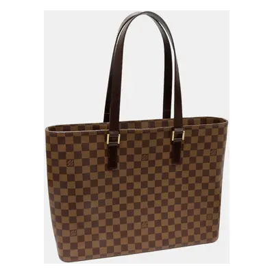 Louis Vuitton Canvas Damier Canvas Tote Bag