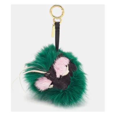 Fendi Multicolor Fur Monster Bag Charm