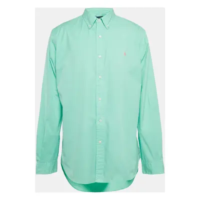 Ralph Lauren Green Cotton Slim Fit Shirt