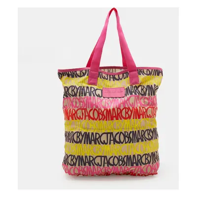 Marc By Marc Jacobs Multicolored Printed Nylon Tote