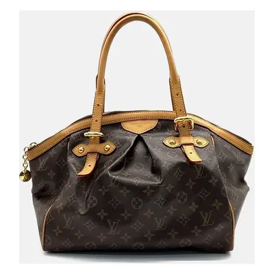 Louis Vuitton Brown Canvas Louis Vuitton Monogram Tivoli GM Bag