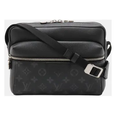 Louis Vuitton Black Canvas Taigarama Eclipse Outdoor Messenger Bag