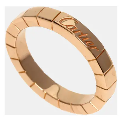 Cartier 18K Rose Gold Lanieres Wedding Band Ring EU