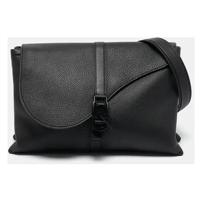 Dior Black Leather Pillow Bag