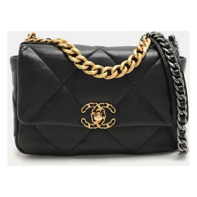 Chanel Black Quilted Leather Flap Bag