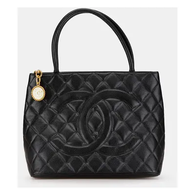 Chanel Caviar Medallion Tote