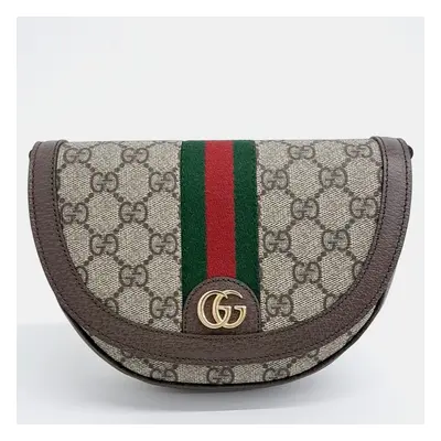 Gucci Beige PVC Ophidia Mini GG Shoulder Bag