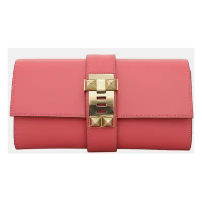 Hermes Swift Leather Medor Clutch