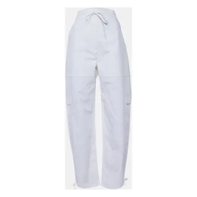 Toteme White Cotton Cargo Trousers