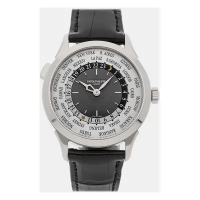 Patek Philippe Grey 18k White Gold Complications 5230G-014 Men's Wristwatch mm