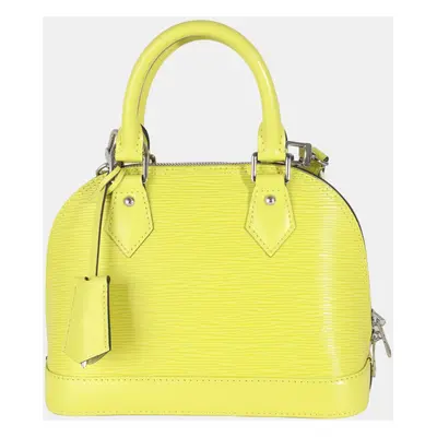 Louis Vuitton Citron Epi Jacquard Alma BB