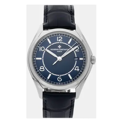 Vacheron Constantin Blue Stainless Steel Fiftysix Automatic Men's Wristwatch mm