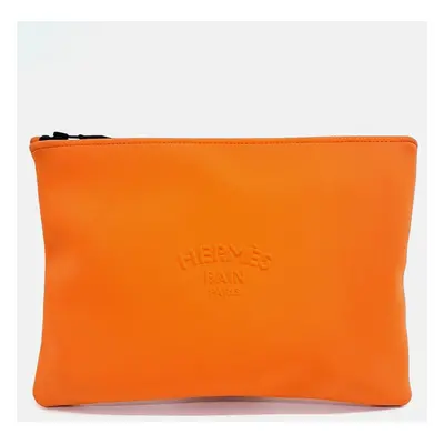 Hermes Orange Neoprene Small Neobain Case