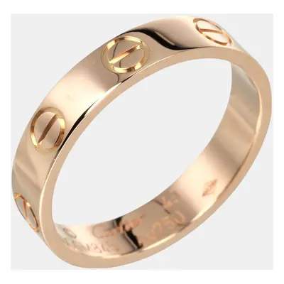 Cartier 18K Rose Gold Love Wedding Ring EU