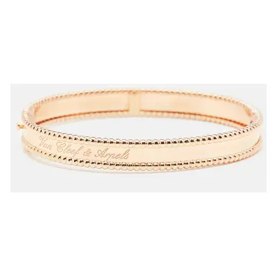 Van Cleef & Arpels Perlée Signature 18K Rose Gold Bracelet