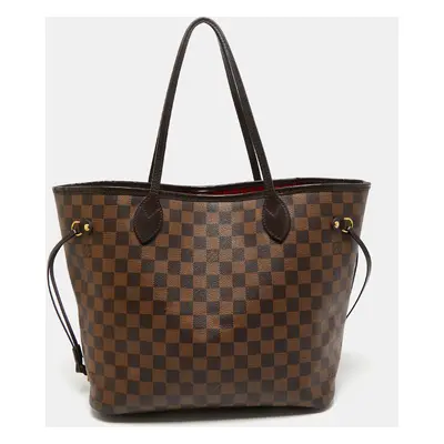 Louis Vuitton Damier Ebene Canvas Neverfull MM Bag