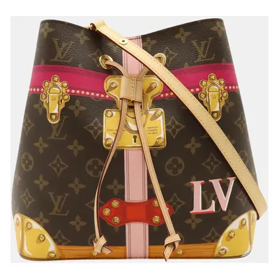 Louis Vuitton Brown Canvas Monogram Neonoe Shoulder Bag