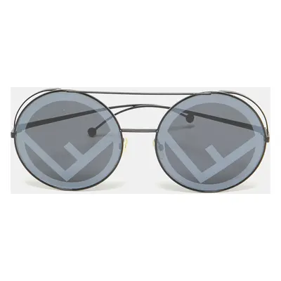 Fendi Black FF 0285/S Round Sunglasses