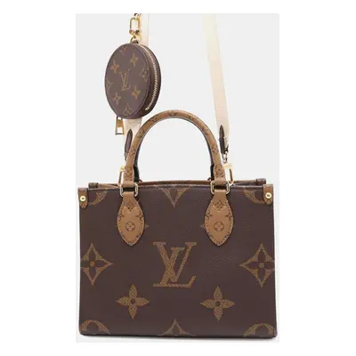 Louis Vuitton Monogram Reverse On The Go Pm Shoulder Bag