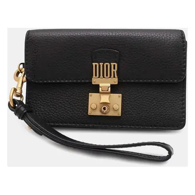 Dior Black Leather Addict Clutch bag