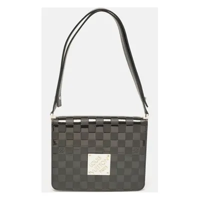 Louis Vuitton Black Damier Vernis Cabaret Bag