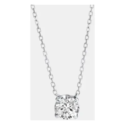 18k White Gold Elegant 0.50 ct Lab Grown Diamond Chain Necklace