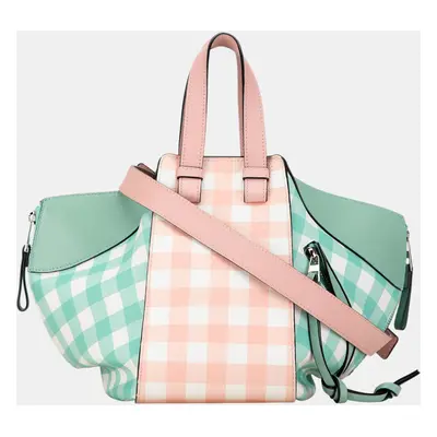 Loewe Pink Small Hammock Gingham