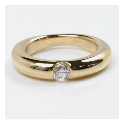 Cartier 18K Yellow Gold Diamond Ellipse Ring EU