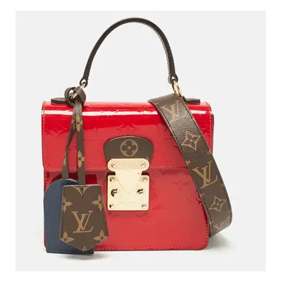 Louis Vuitton Scarlet Monogram Vernis and Epi Leather Spring Street Bag