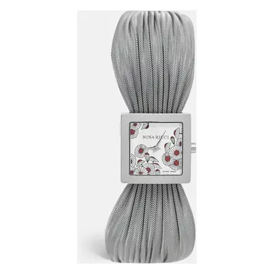 Nina Ricci Silver Stainless Steel N019.12 Women's Wristwatch