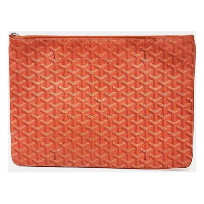 Goyard Orange PVC Goyard Senna MGM bag